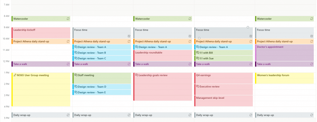 outlook calendar