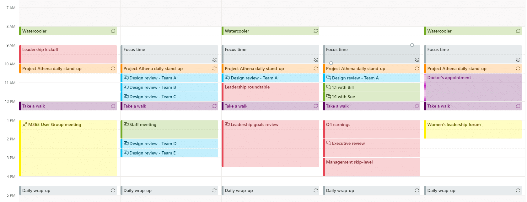 outlook calendar